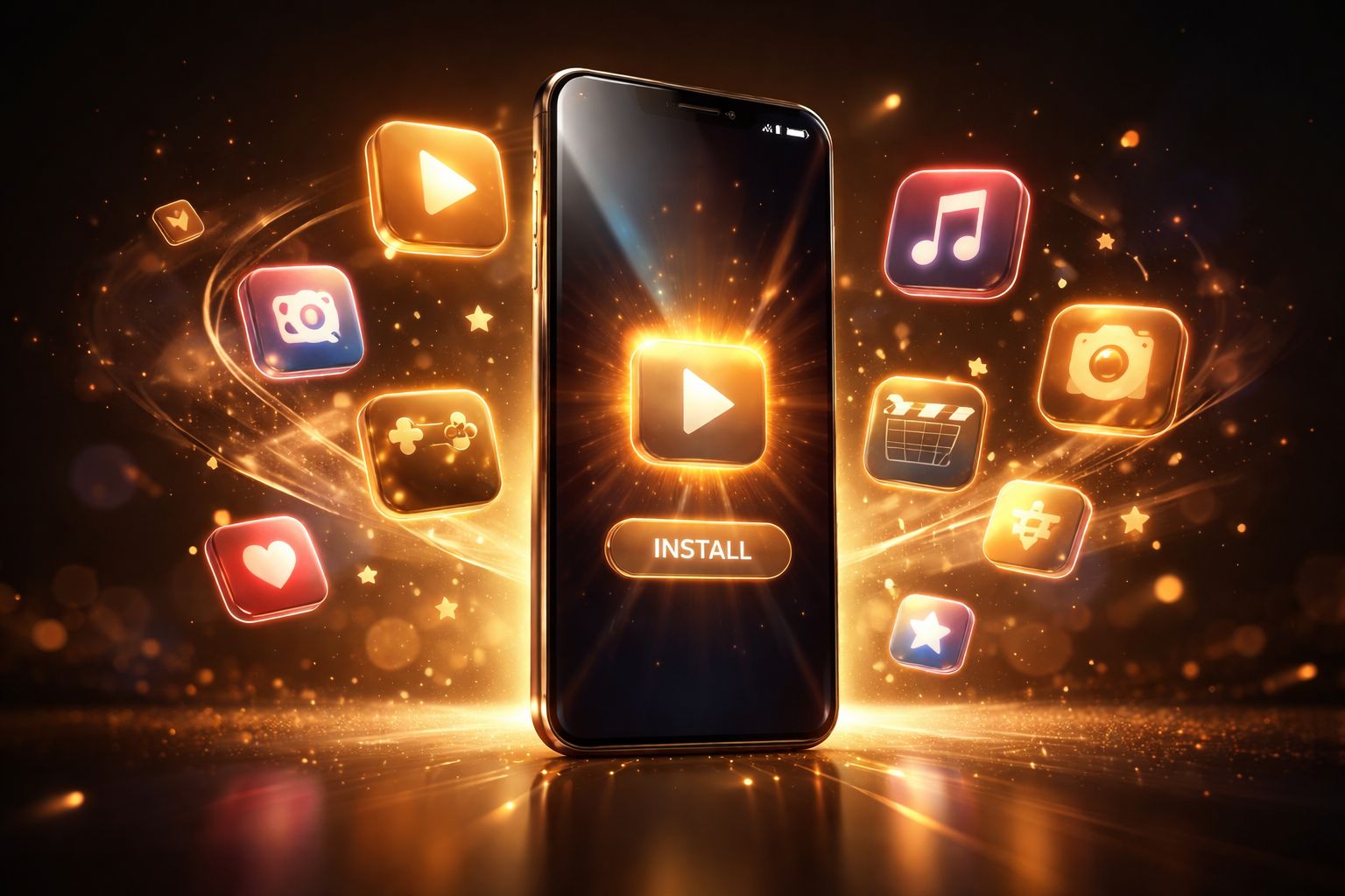 Simple installation on Android and iOS